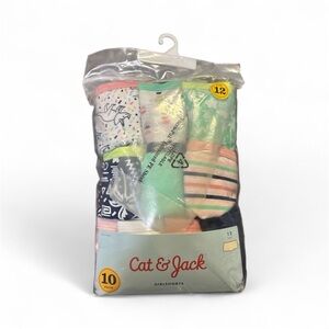 Cat & Jack Girls' Patterned Underwear Set